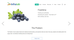 Desktop Screenshot of infratab.com
