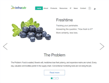 Tablet Screenshot of infratab.com